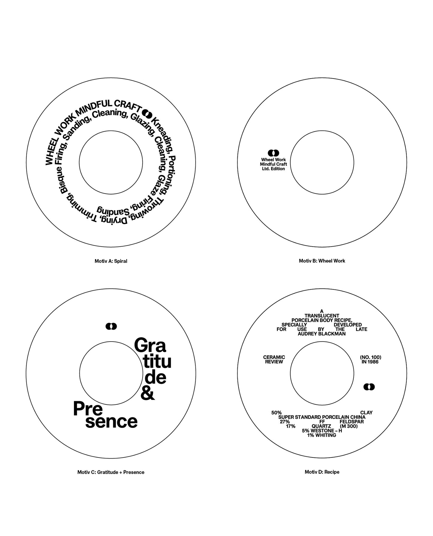 Becher Set "Wheel Work" feat. Studio Lucas Hesse