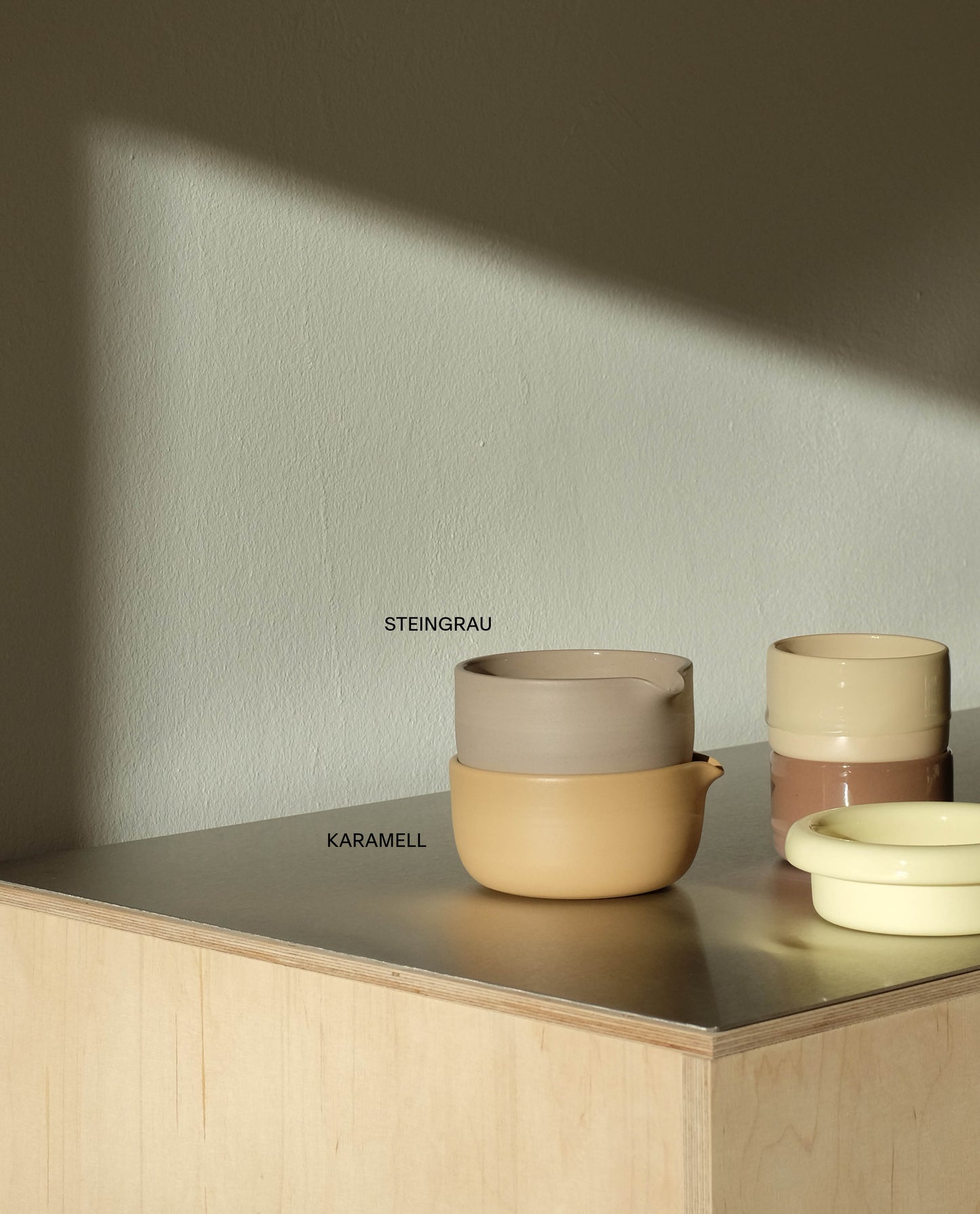 Matcha Schale mit Ausguss