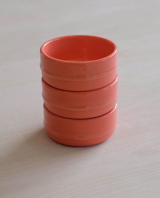 Schälchen orangerot