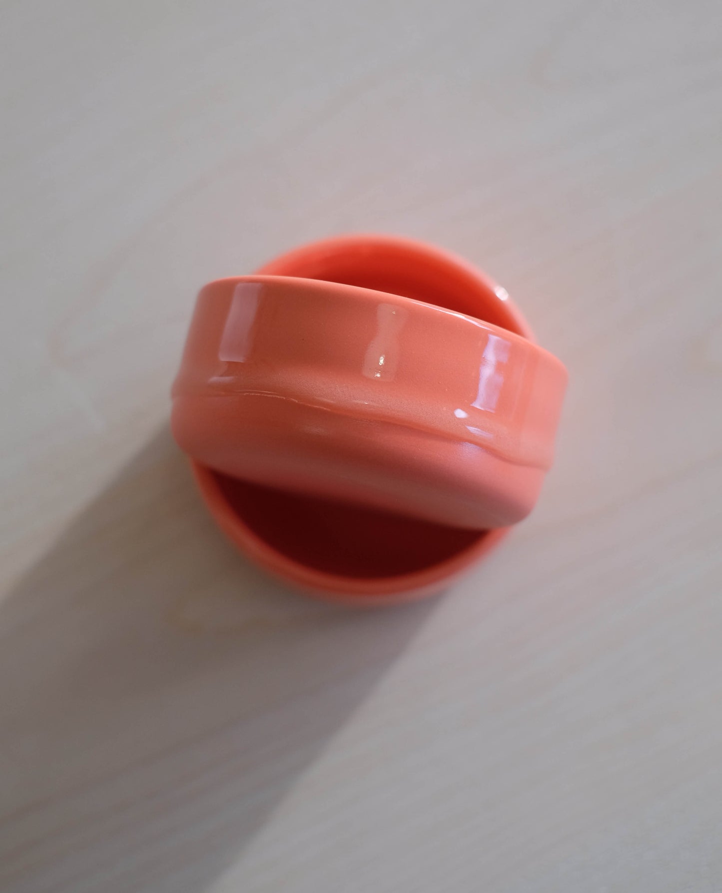 Schälchen orangerot